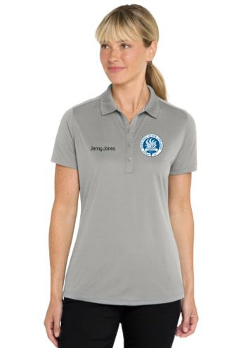Female EMT Program Grey Polo