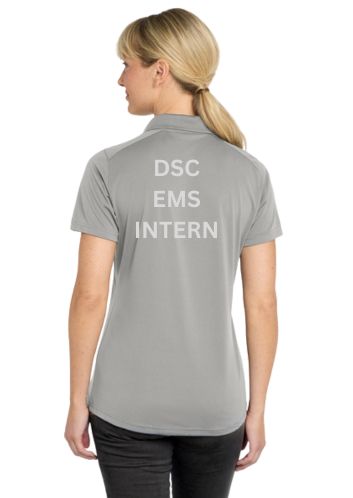 Female EMT Program Grey Polo