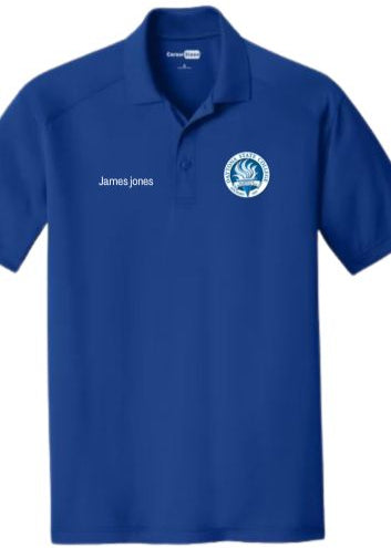Male Paramedic Program Royal Blue Polo