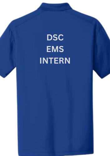 Male Paramedic Program Royal Blue Polo