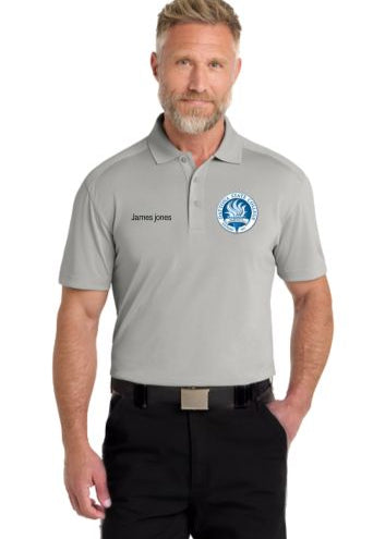 Male EMT Program Grey Polo