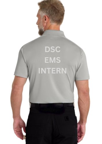 Male EMT Program Grey Polo