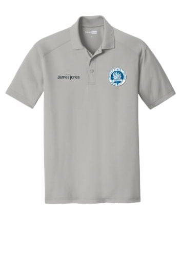 Male EMT Program Grey Polo