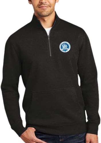 Unisex Black Fleece Jacket