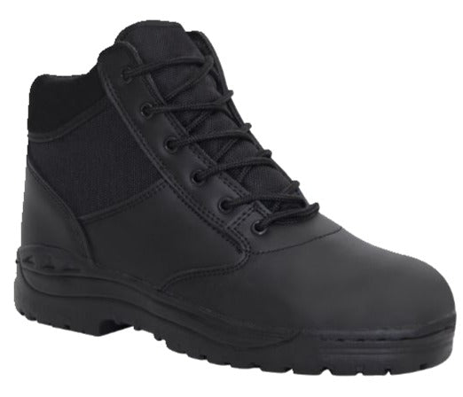 Unisex Rothco Black Forced Entry Security Boot - 6 Inch