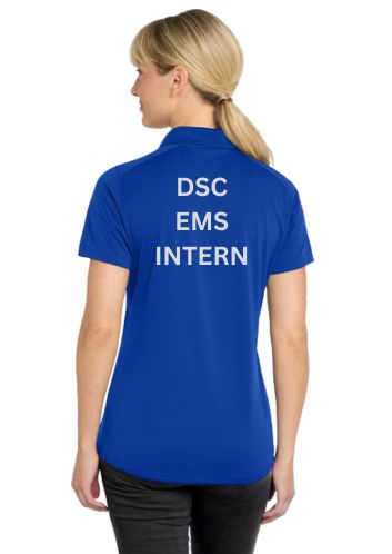 Female Paramedic Program Royal Blue Polo