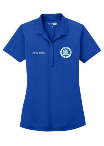 Female Paramedic Program Royal Blue Polo