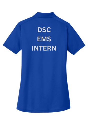 Female Paramedic Program Royal Blue Polo